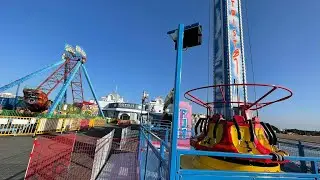 First Public Riders at South Parade Pier - First Vlog of 2021, Rides are back!