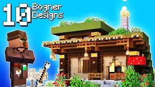 10 Bogner Designs in Minecraft 🔟 Minecraft Schie&szlig;stand bauen deutsch