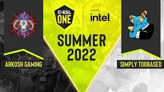 Dota2 - Arkosh Gaming vs simply TOOBASED - Game 2 - DPC NA Tour 3 - ESL One Summer 2022 Division 2