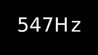 Speaker Sound Test 547Hz