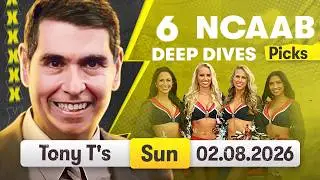 College Basketball Best Bets, Sunday 2/8/26