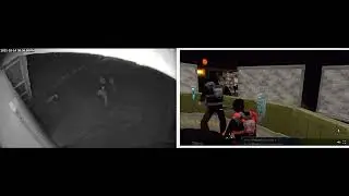 Spatial Ops Arena 4 Players vs Bots Live Driveway & VR POV Number 2