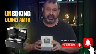 UNBOXING ULANZI AM18 MICROFONE DE LAPELA SEM FIO COM GRAVA&Ccedil;&Atilde;O INTERNA