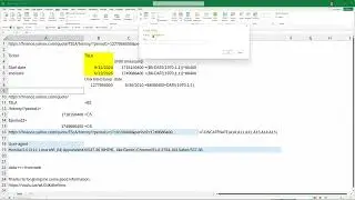 Download from Yahoo Finance adjusted close price history to Excel for free; no copy-paste.