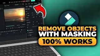How To Remove Objects With Masking in Filmora (𝟮𝟬𝟮𝟲) | 100% WORKS | NO Yapping, To The Point & EASY