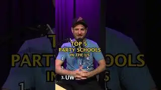 Guessing the TOP 5 party schools in America according to NEWSWEEK! #podcast #comedy #college #top5