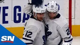 Matt Read Rips Wrister Past Jonathan Bernier As Maple Leafs Tie Up Red Wings
