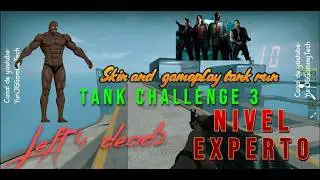 Skin and Tank run:Tank challenge 3(Nivel experto)
