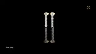 Timeless Curve Diamond Drop Earrings#Viral#Trending#FYP#ring #Viralvideo#Earring