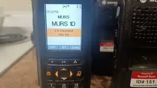 P25 Emmergency Button Activation