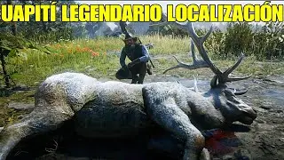 Uapit&iacute; legendario Localizaci&oacute;n Red Dead Redemption 2