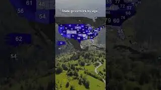governor age #map #usa #states #state #governor