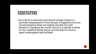 Sericulture | Short Learning @chandrannans9893 @needsofchildren