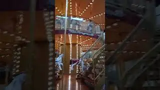 3rd floor carousel #riding #carouselride #video #viral #vlog #smclark #happy #roamingaround