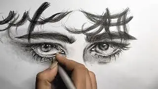 Realistic Eye Drawing for Beginners | Easy Sketch Tutorial