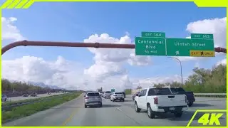 After Work Flow &ndash; Cybertruck POV Drive on I-25 North from Colorado Springs (May 2025)