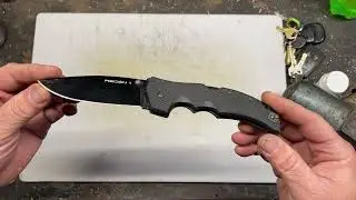 Short review on my Cold Steel Recon 1 in s35vn steel