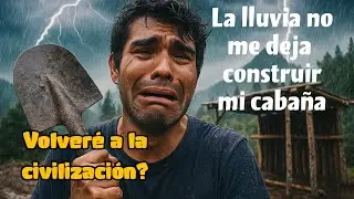 Construyendo mi caba&ntilde;a en el bosque. El huracan no me deja [CIMENTACION]