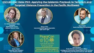PeaceCon@10: Applying the Epidemic Playbook to Terrorism and Targeted Violence Prevention in..