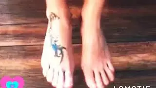 Crazy feet lover.....