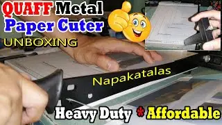 Quaff Paper Cutter Unboxing