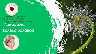 НОВОГОДНЯЯ СНЕЖИНКА | НейроГрафика #снежинка  #исполнениежеланий #нейрографика #коучинг