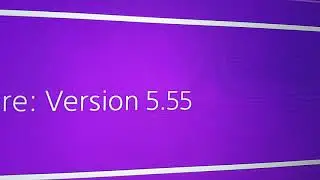 Playstation 4 System Update 5.55