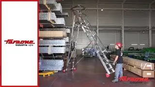 SMT - Scala per magazzini con area di lavoro protetta - Faraone Industrie