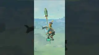 this is why i love zelda totk... rocket shield glitch