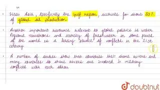 RESOURCE GEOPOLITICS
