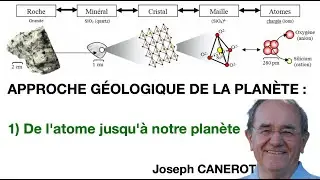 APPROCHE G&Eacute;OLOGIQUE DE NOTRE PLAN&Egrave;TE : 1) DE L'ATOME JUSQU'&Agrave; NOTRE PLAN&Egrave;TE - Joseph CANEROT