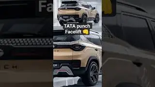 TATA punch Facelift 👊 , Upcoming SUVs in India #shorts  #tatapunchfacelift #upcomingcarsindia #suv