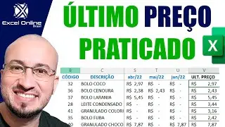 ✅Como Descobrir o Último Preço Praticado de TODOS os Produtos no Excel