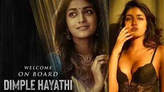 Vishal 31 - Tollywood Sensation Dimple Hayathi - First Look
