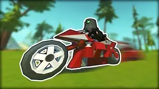 We Found All Sorts of Weird 2 Wheeled Cars! (Scrap Mechanic Gameplay)