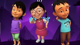 Mei Mei vs Susanti vs Fizi who will be the winner | Upin Ipin | Boboiboy | tiles Hop Edm Rush