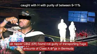 uk rapper CBIZ &pound;R found not guilty of transporting huge amounts of Class A dr*gs in Bermuda