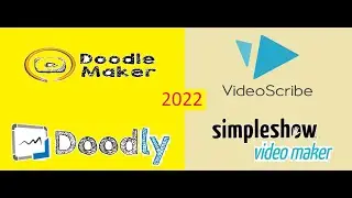 Doodly Vs Doodle maker Vs Videoscribe Vs Simpleshow - Detailed Honest Review - 2022