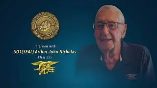 One of the First Naval Commandos honored by Naval Special Warfare