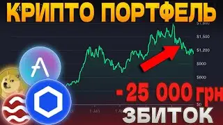 🚨МОЯ КРИПТА ЗНОВУ ПАДАЄ...‼️ МІЙ ПЛАН СТАТИ БАГАТИМ ПРОВАЛИВСЯ ?! 😱