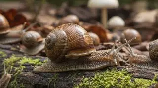 Snail's Night Hunt: The Secret World of a Garden Predator