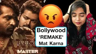 Master Teaser REACTION | Deeksha Sharma