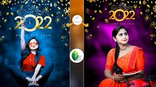 2022 new year photo editing || snapseed happy new year 2022 photo editing in Snapseed