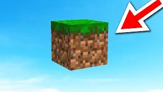 Sobrevivendo em um bloco só no Minecraft(MINI SÉRIE)!
