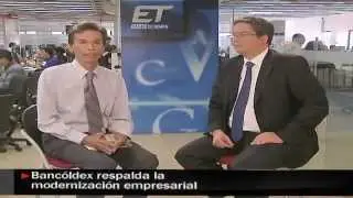 Banc&oacute;ldex respalda la modernizaci&oacute;n empresarial. Canal El Tiempo.