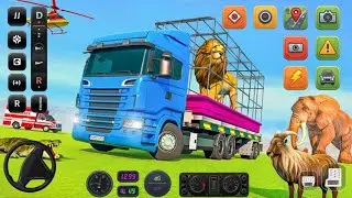 Farm Animal Truck Driving Transport Simulator Game 🚚 | Real Animal Transport Truck Android Gameplay 