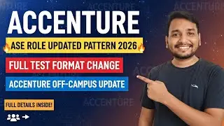 Accenture ASE 2026: Updated Exam Pattern & Full Test Format Change | Off-Campus Update