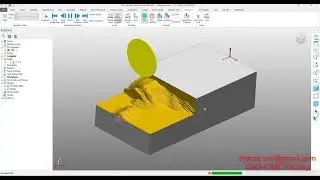 Powermill Disc Cutting for 3 Axis Machine
