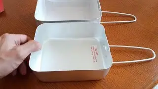 survival COOKING MESS KIT army style  - presentation