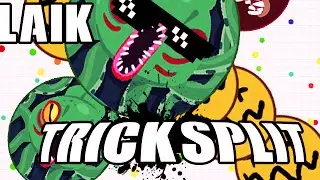 Tricksplit , Bait , Linesplit ! | Agar.io